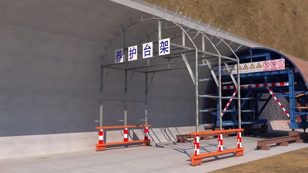 从化市隧道施工动画制作公司 - 隧道施工工艺和施工方法 - 隧道施工汇报动画视频 - bim 工程施工动画